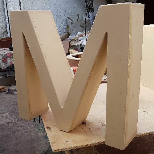 Evento Letras Fabricacion